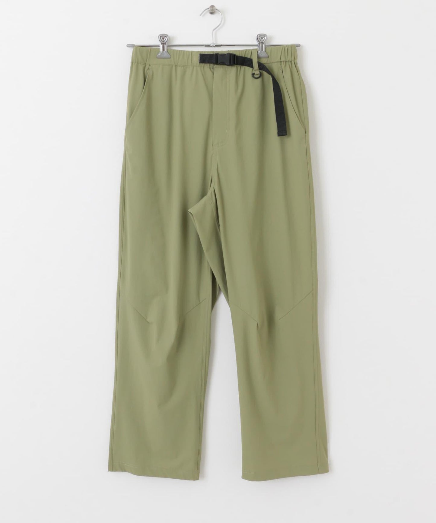 4WAY彈力編織腰帶長褲