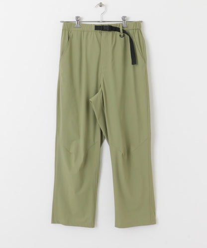 4WAY彈力編織腰帶長褲