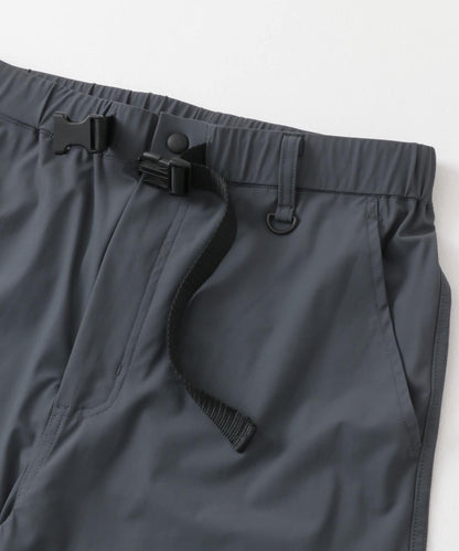 4WAY彈力編織腰帶長褲