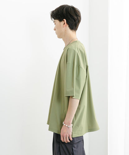 4向彈力套頭短袖T恤