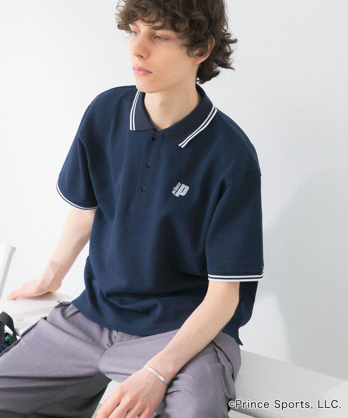 prince 翻領短袖衫