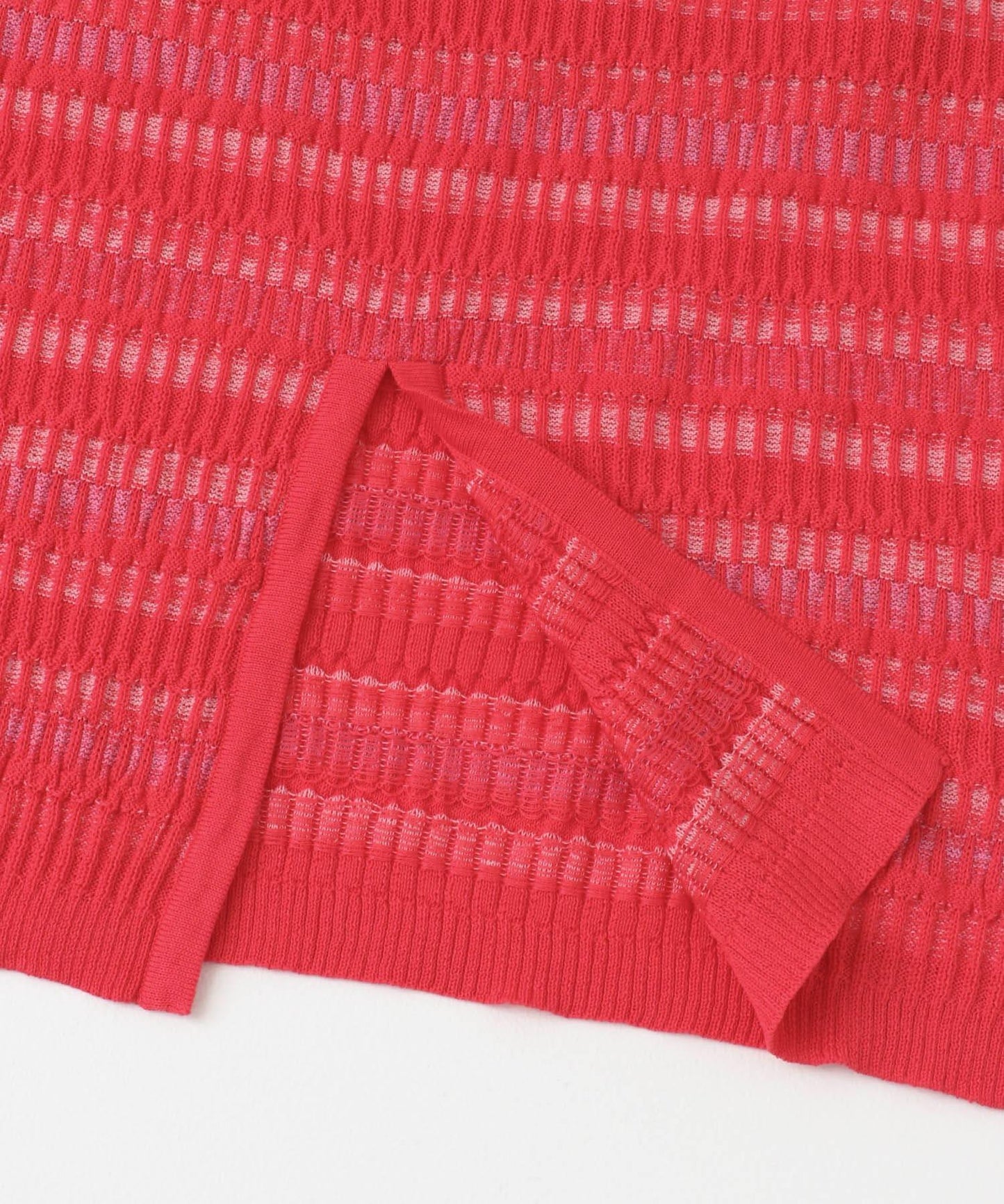 多色條紋針織半身裙