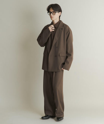 雙排扣寬鬆西裝外套