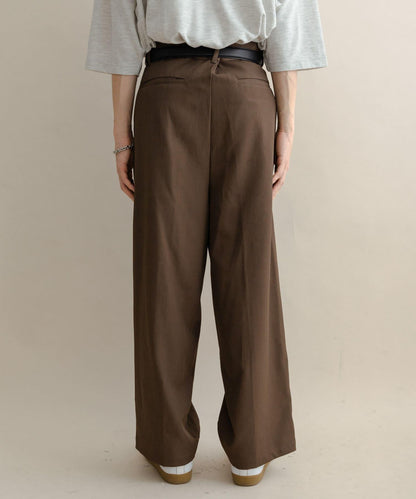 褶皺寬鬆長褲