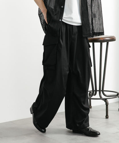 中性寬鬆工裝褲