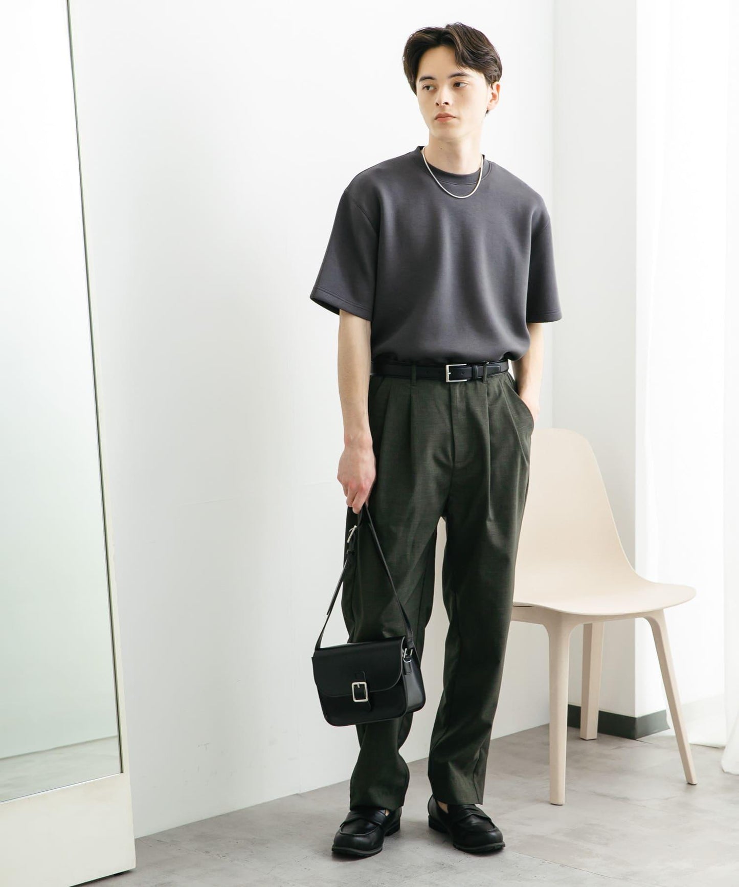 速幹快乾錐形休閒褲