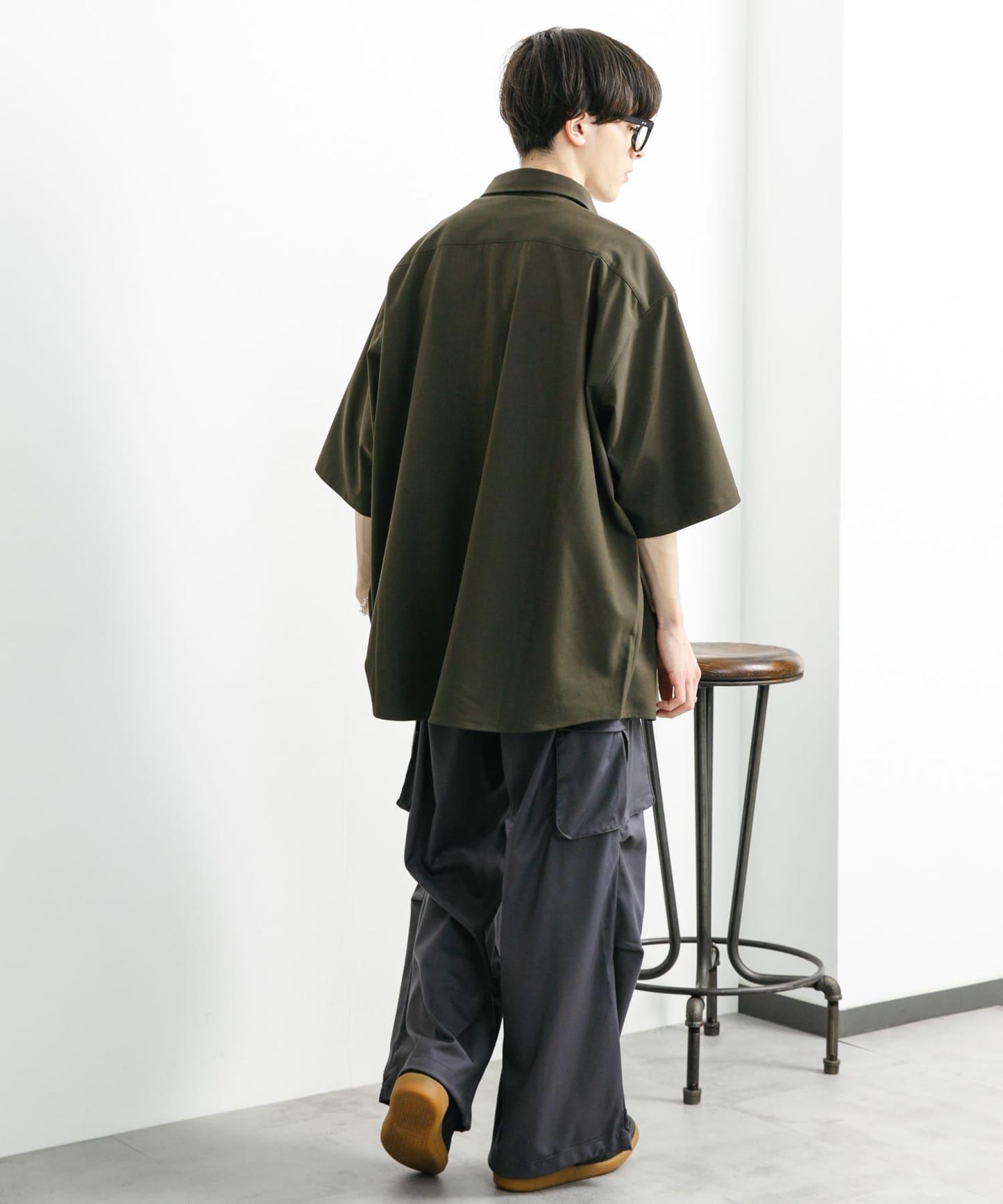 中性寬鬆工裝褲