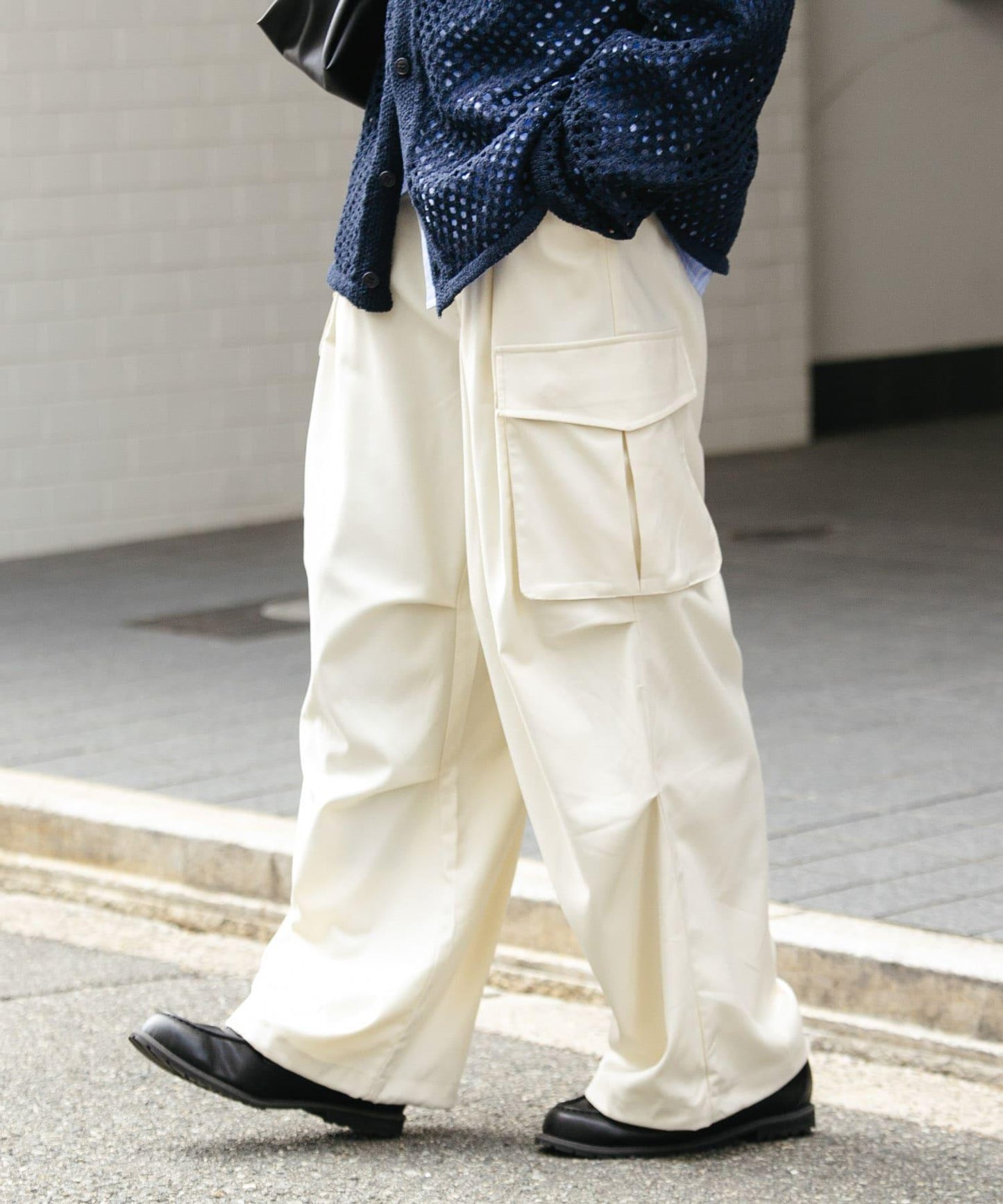 中性寬鬆工裝褲