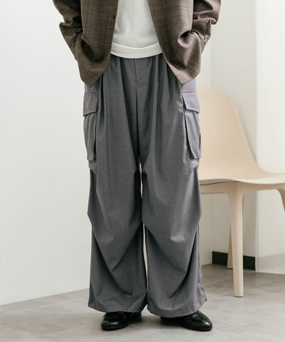 中性寬鬆工裝褲