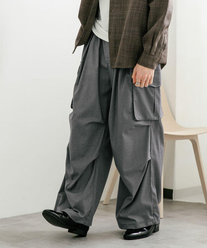 中性寬鬆工裝褲