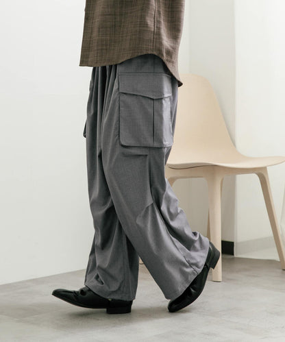 中性寬鬆工裝褲