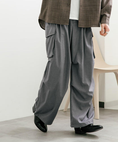 中性寬鬆工裝褲