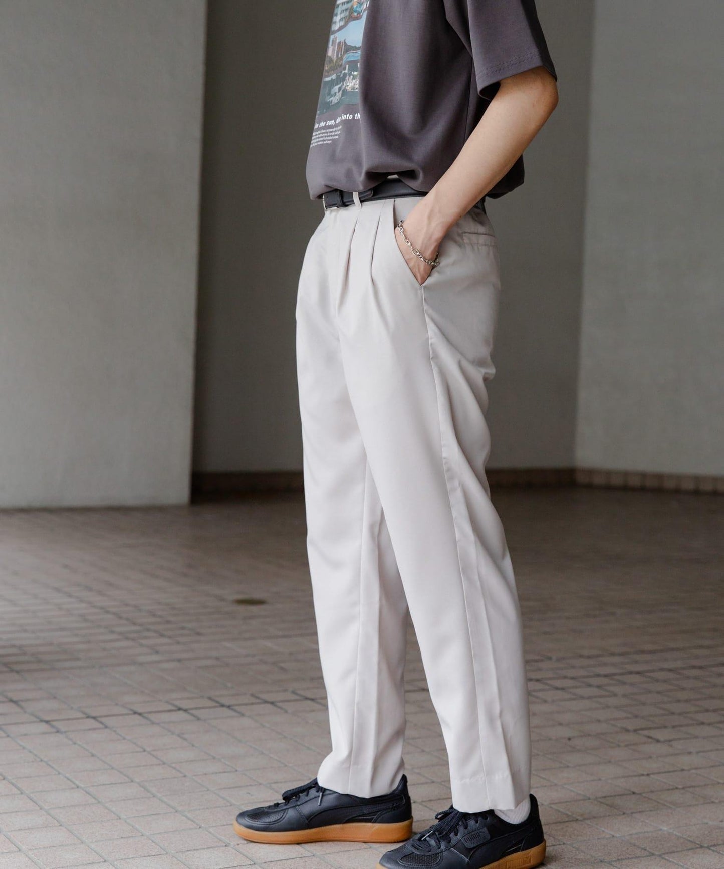 速幹快乾錐形休閒褲