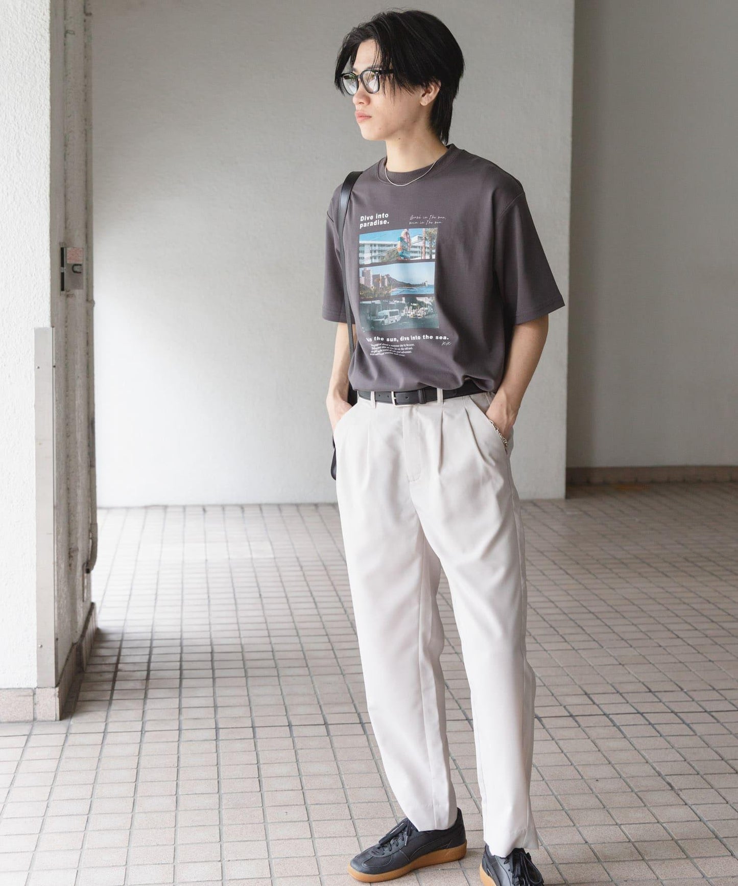 速幹快乾錐形休閒褲