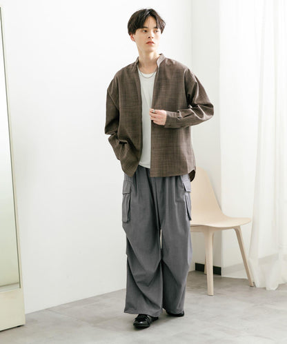 中性寬鬆工裝褲