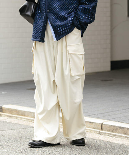 中性寬鬆工裝褲