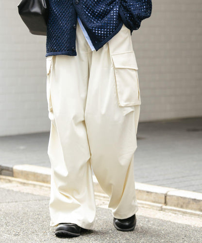 中性寬鬆工裝褲