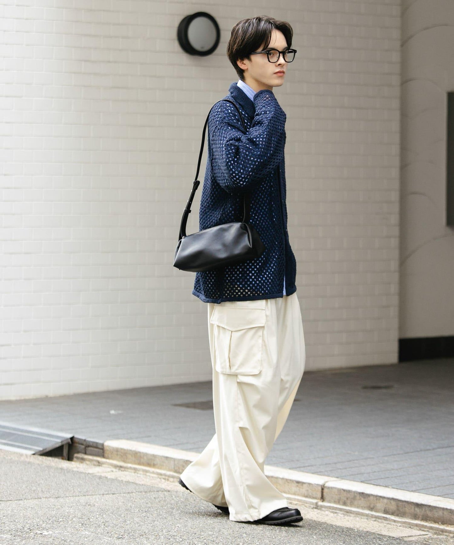 中性寬鬆工裝褲