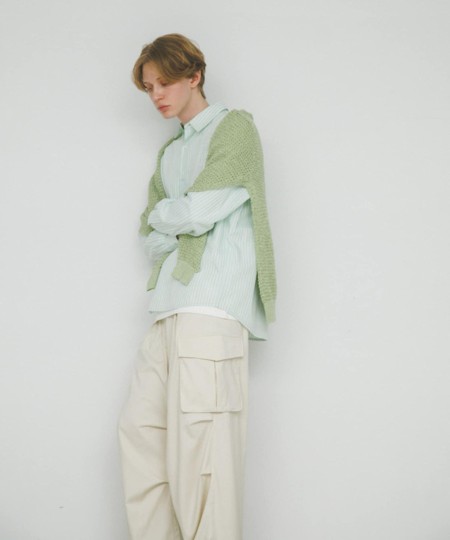 中性寬鬆工裝褲