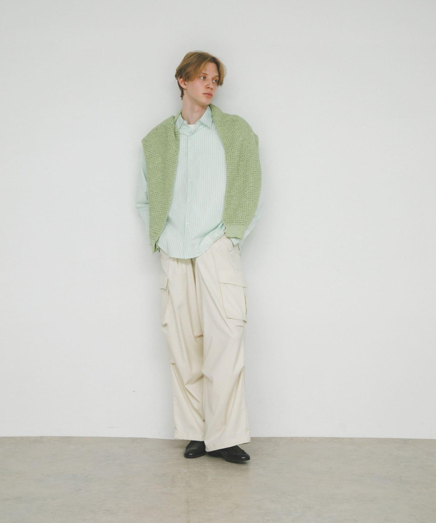 中性寬鬆工裝褲