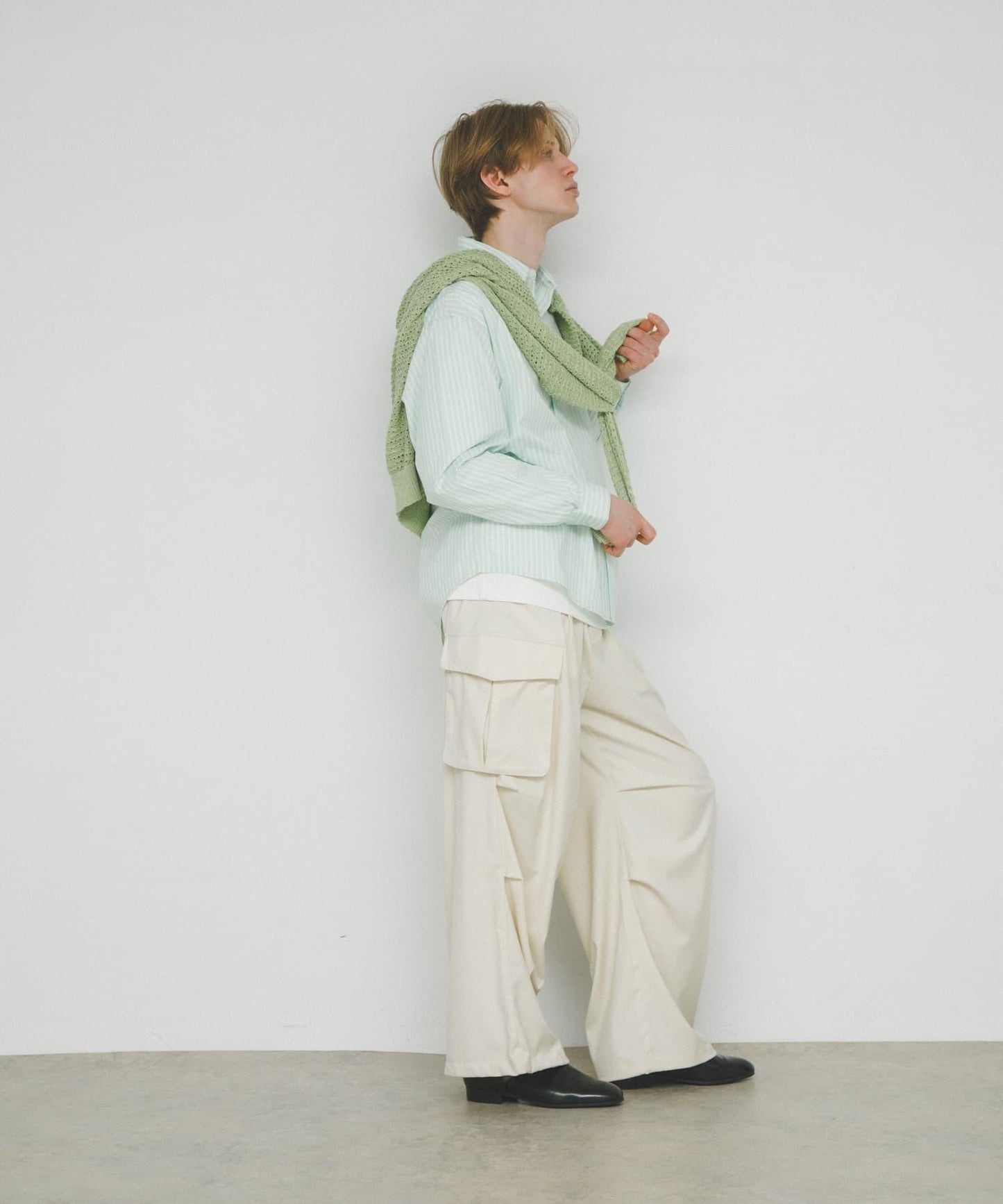 中性寬鬆工裝褲