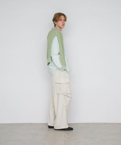 中性寬鬆工裝褲