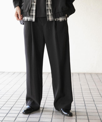 UR TECH DRYLUXE 亞麻風寬鬆長褲