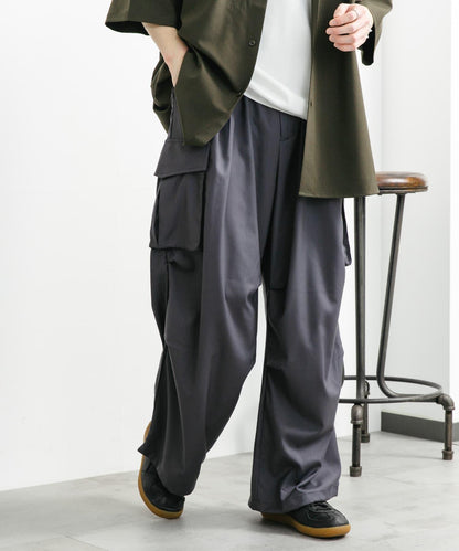 中性寬鬆工裝褲