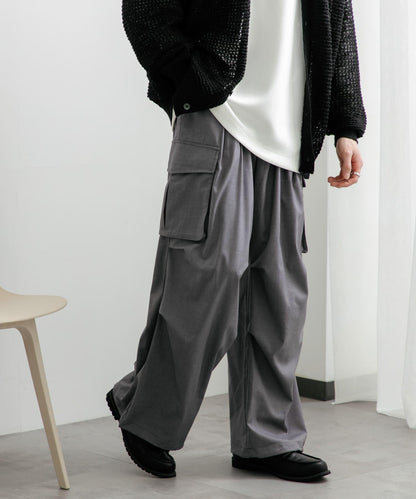 中性寬鬆工裝褲