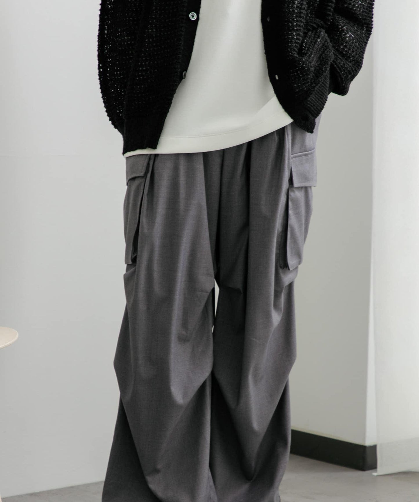 中性寬鬆工裝褲