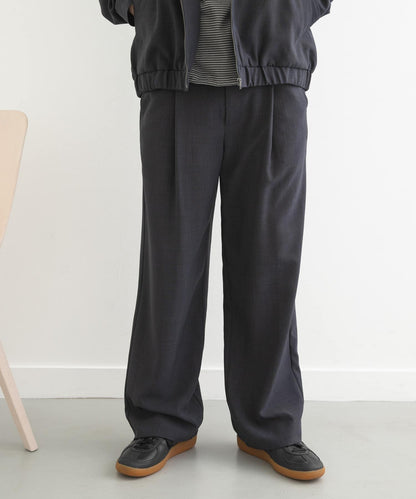 UR TECH DRYLUXE 亞麻風寬鬆長褲