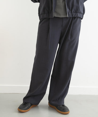 UR TECH DRYLUXE 亞麻風寬鬆長褲