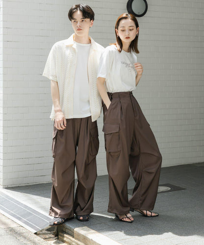 中性寬鬆工裝褲