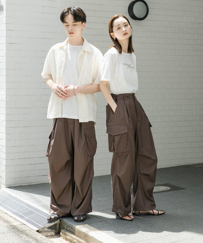 中性寬鬆工裝褲