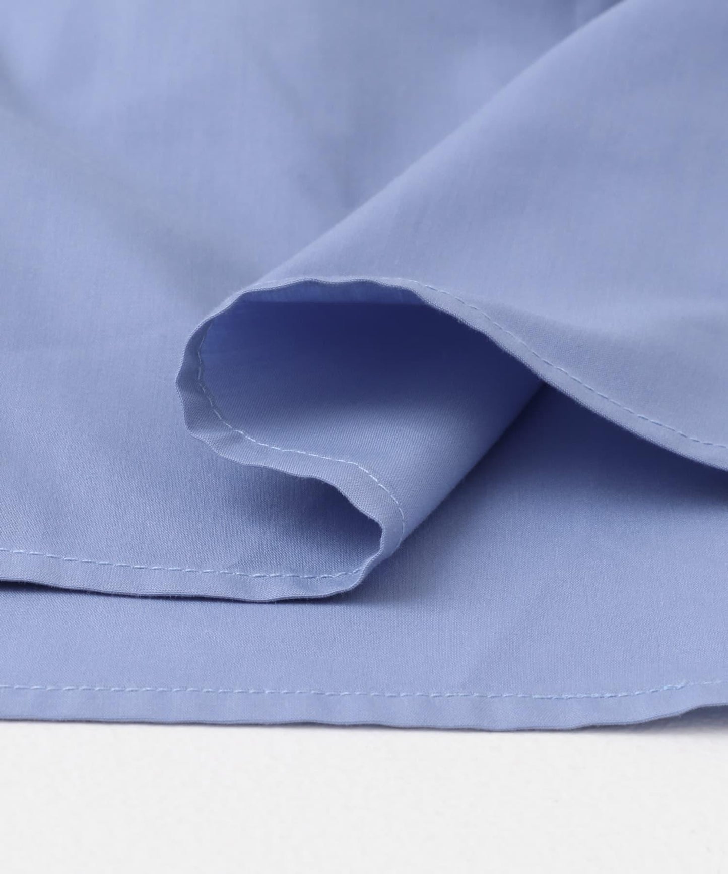 中性寬鬆版常規領短袖襯衫