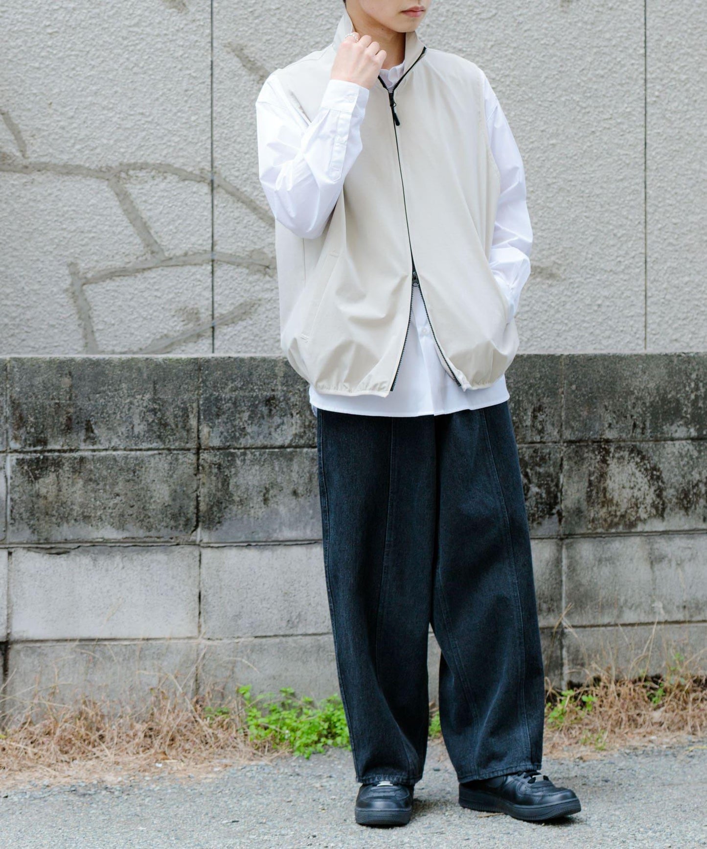 Uiscel 防撕裂立領馬甲