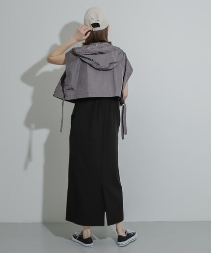 Uiscel 尼龍短款連帽衛衣