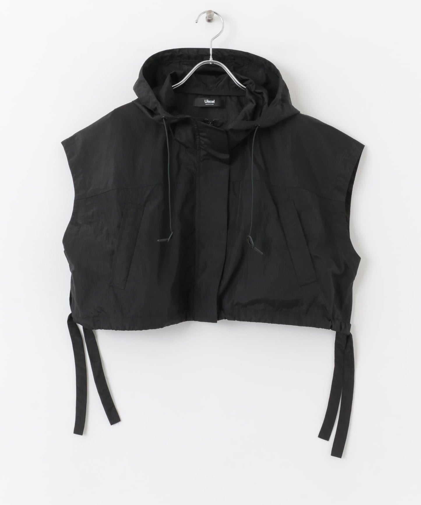 Uiscel 尼龍短款連帽衛衣