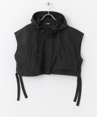 Uiscel 尼龍短款連帽衛衣