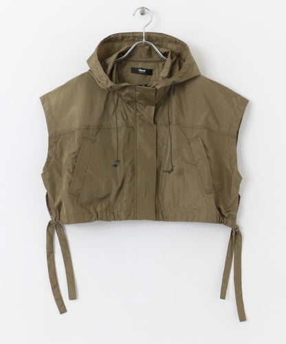 Uiscel 尼龍短款連帽衛衣