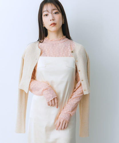 蕾絲拼接上衣