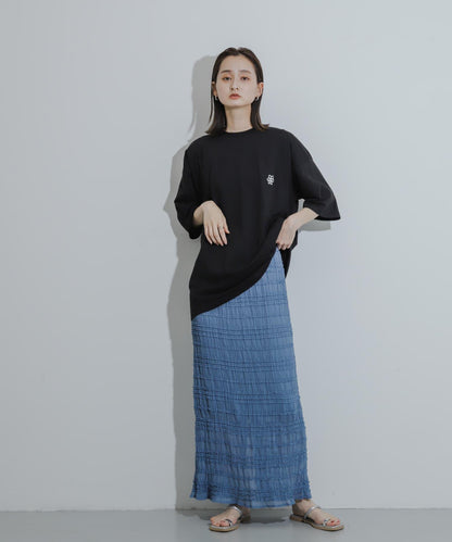 A字荷葉邊半身裙