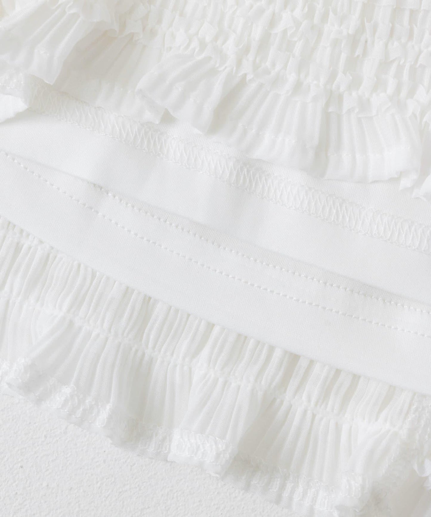 A字荷葉邊半身裙