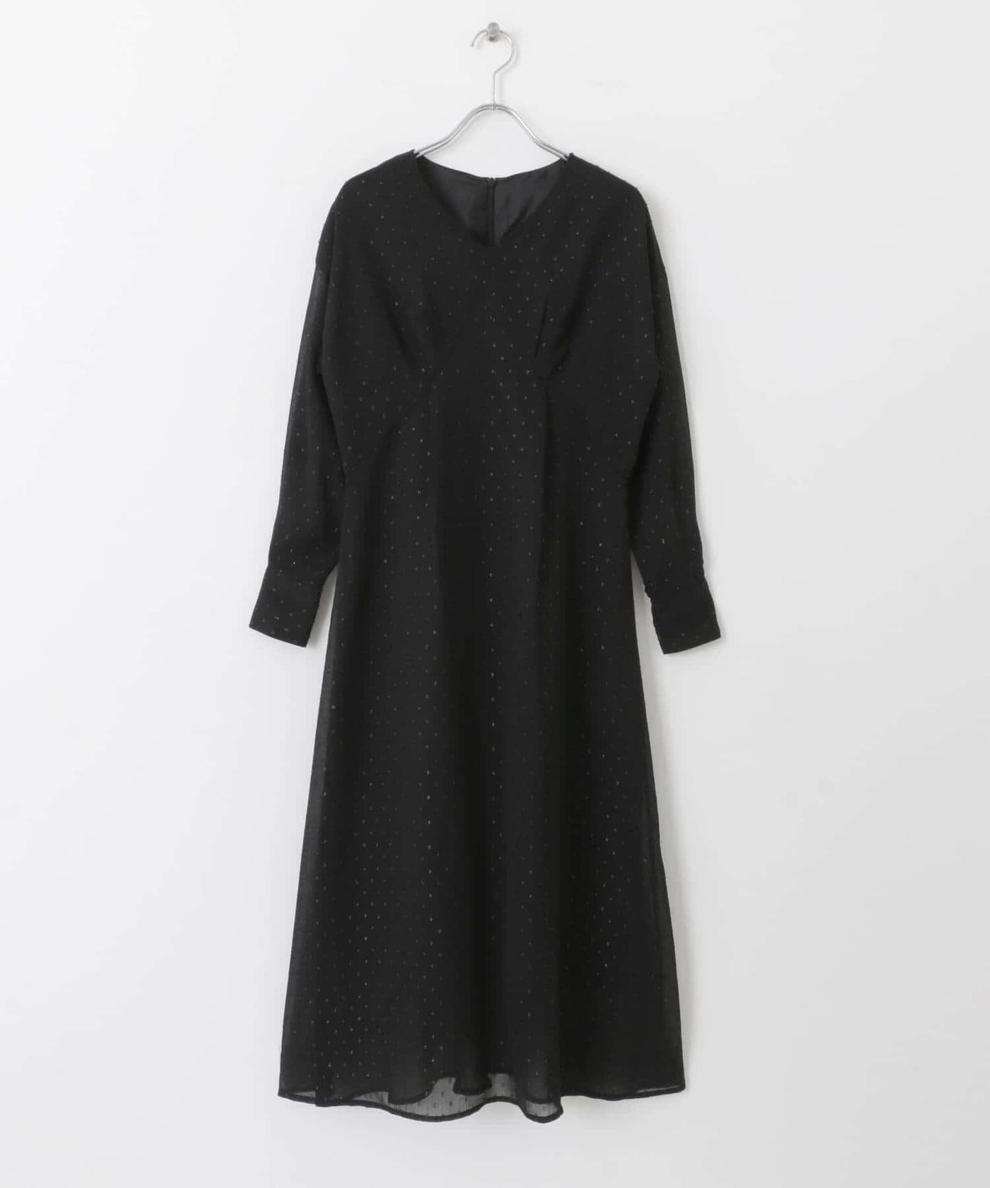 亮片提花連衣裙