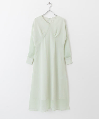 亮片提花連衣裙