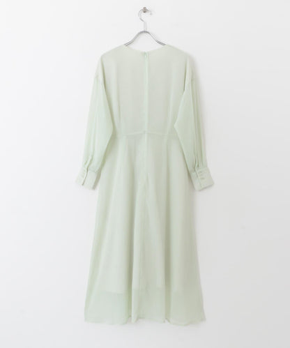 亮片提花連衣裙