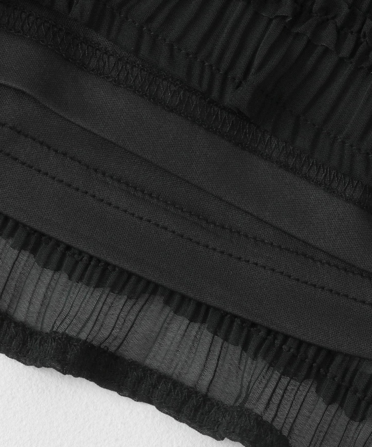 A字荷葉邊半身裙