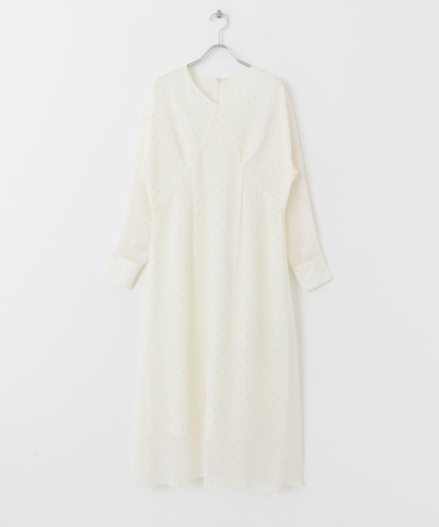 亮片提花連衣裙