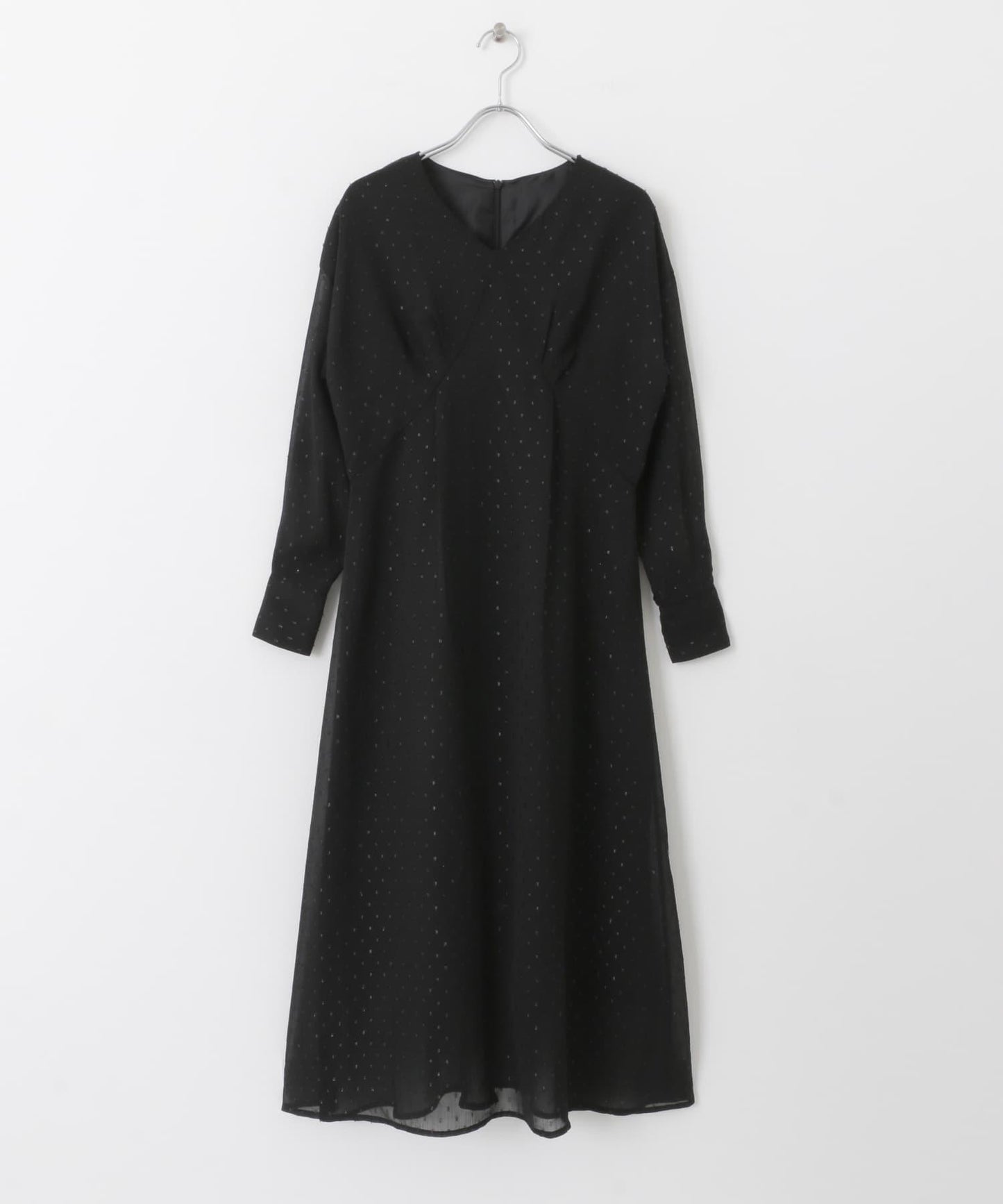 亮片提花連衣裙