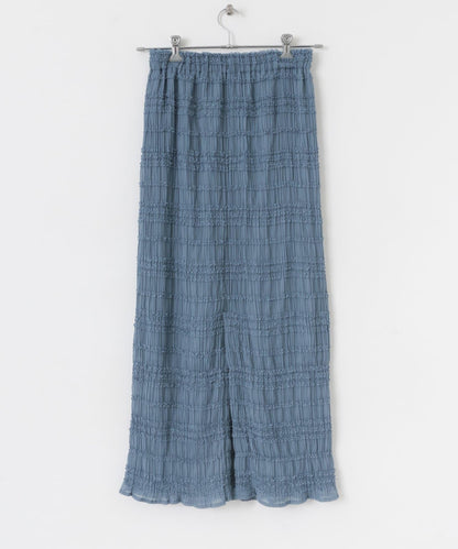 A字荷葉邊半身裙